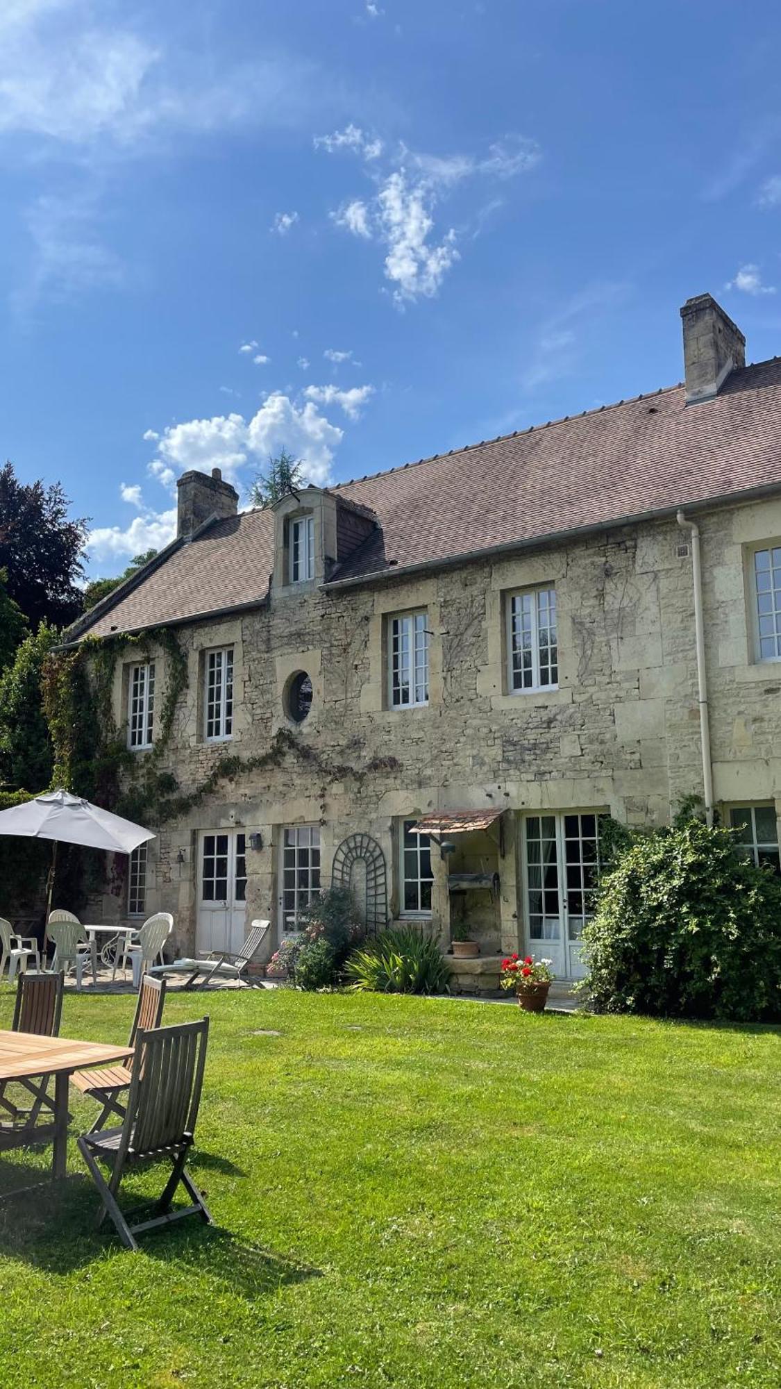 Chambres D'Hotes Du Bas Manoir Bretteville-sur-Odon Dış mekan fotoğraf